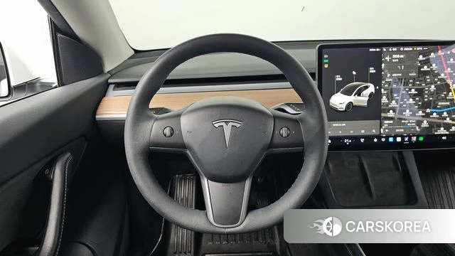 Tesla Model Y 2021 Белый из Кореи, фото 3