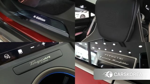 Porsche Taycan 2025 Красный из Кореи, фото 3
