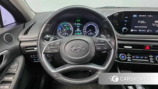 Hyundai Sonata Hybrid (DN8) 2023 Черный из Кореи, фото 3