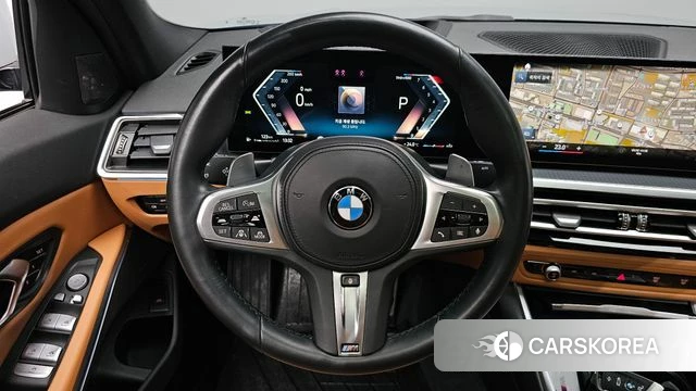 BMW 3 Series (G20) 2023 Серебристо-серый из Кореи, фото 3