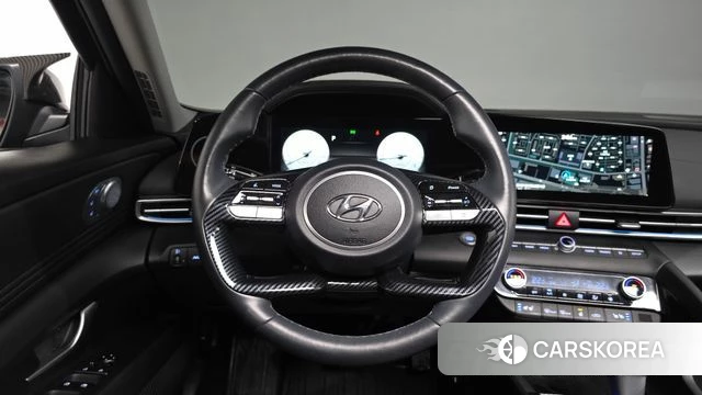 Hyundai Avante (CN7) 2022 Черный из Кореи, фото 3