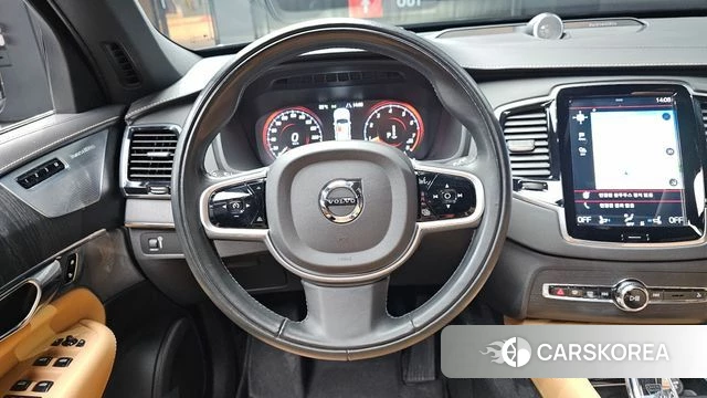 Volvo XC90 second Generation 2021 Черный из Кореи, фото 3