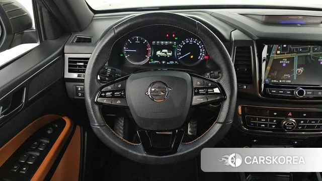 Ssangyong The New Rexton Sport 2021 Темно-зеленый из Кореи, фото 3
