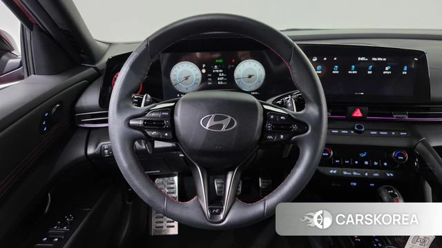 Hyundai The New Avante (CN7) 2024 Красный из Кореи, фото 3