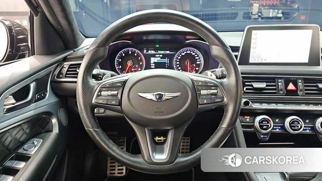 Genesis G70 2018 Черный из Кореи, фото 3