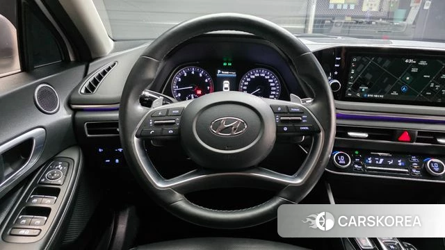 Hyundai Sonata (DN8) 2022 Белый из Кореи, фото 3
