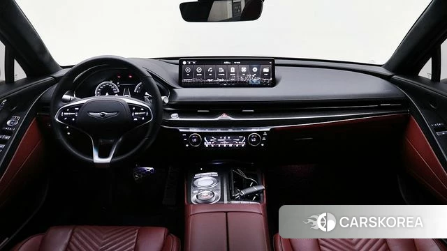 Genesis G80 (RG3) 2022 Темно-зеленый из Кореи, фото 3