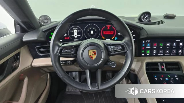 Porsche Taycan 2021 Белый из Кореи, фото 3