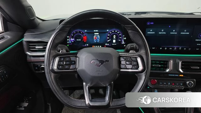 Ford Mustang 7th Generation 2024 Черный из Кореи, фото 3