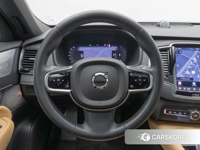 Volvo XC90 second Generation 2023 Серебряный из Кореи, фото 3