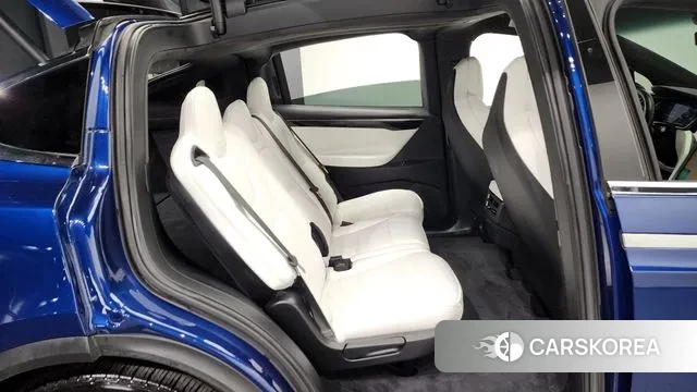 Tesla Model X 2019 Синий из Кореи, фото 3