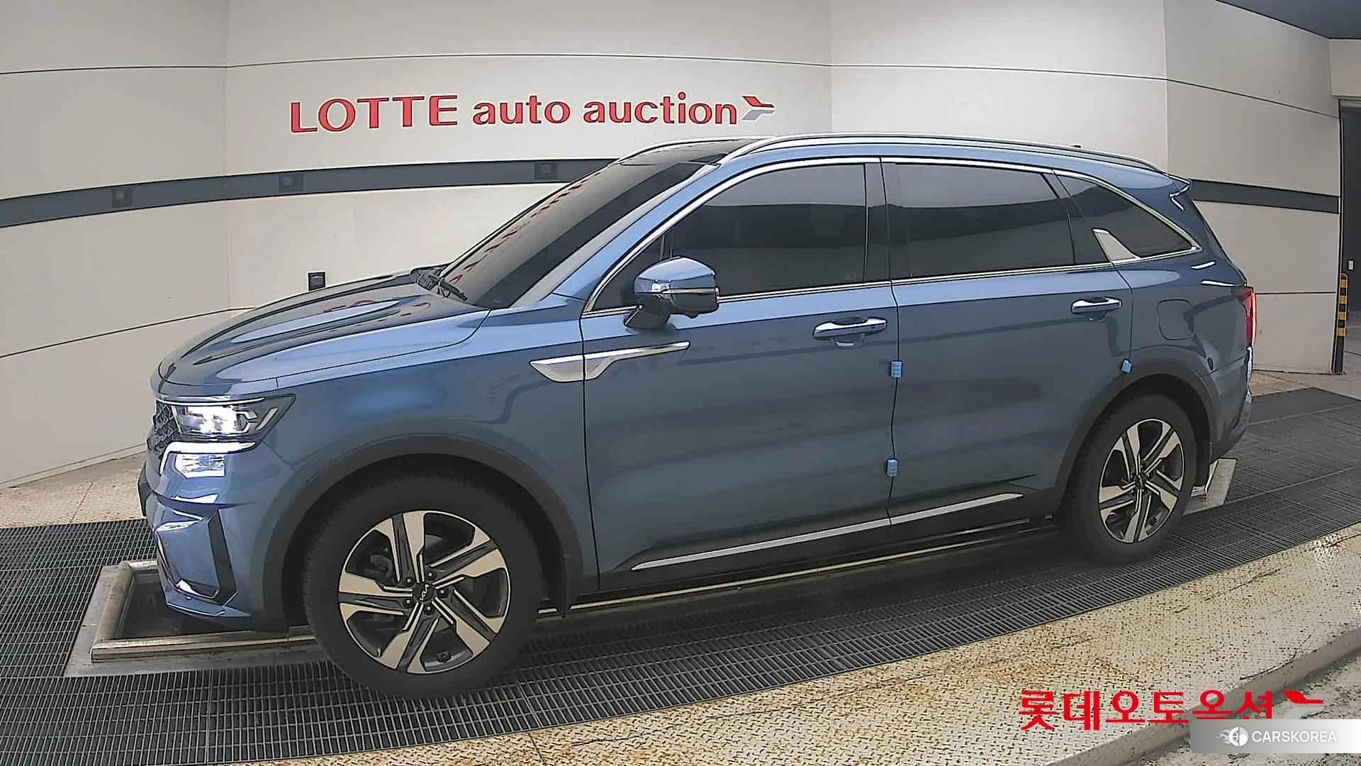 Kia Sorento Hybrid 2023 Mineral Blue из Кореи, фото 3