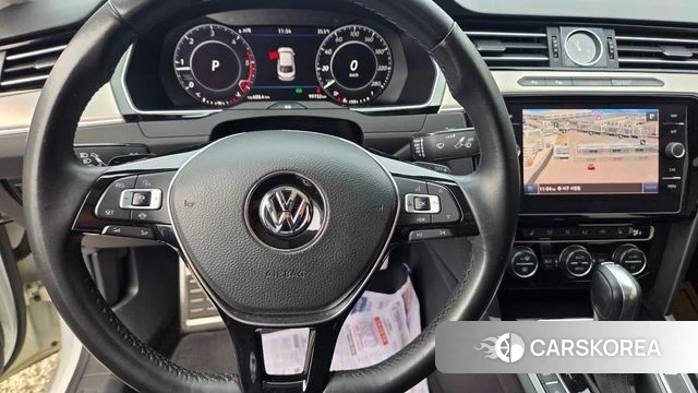 Volkswagen Arteon 2019 Белый из Кореи, фото 3