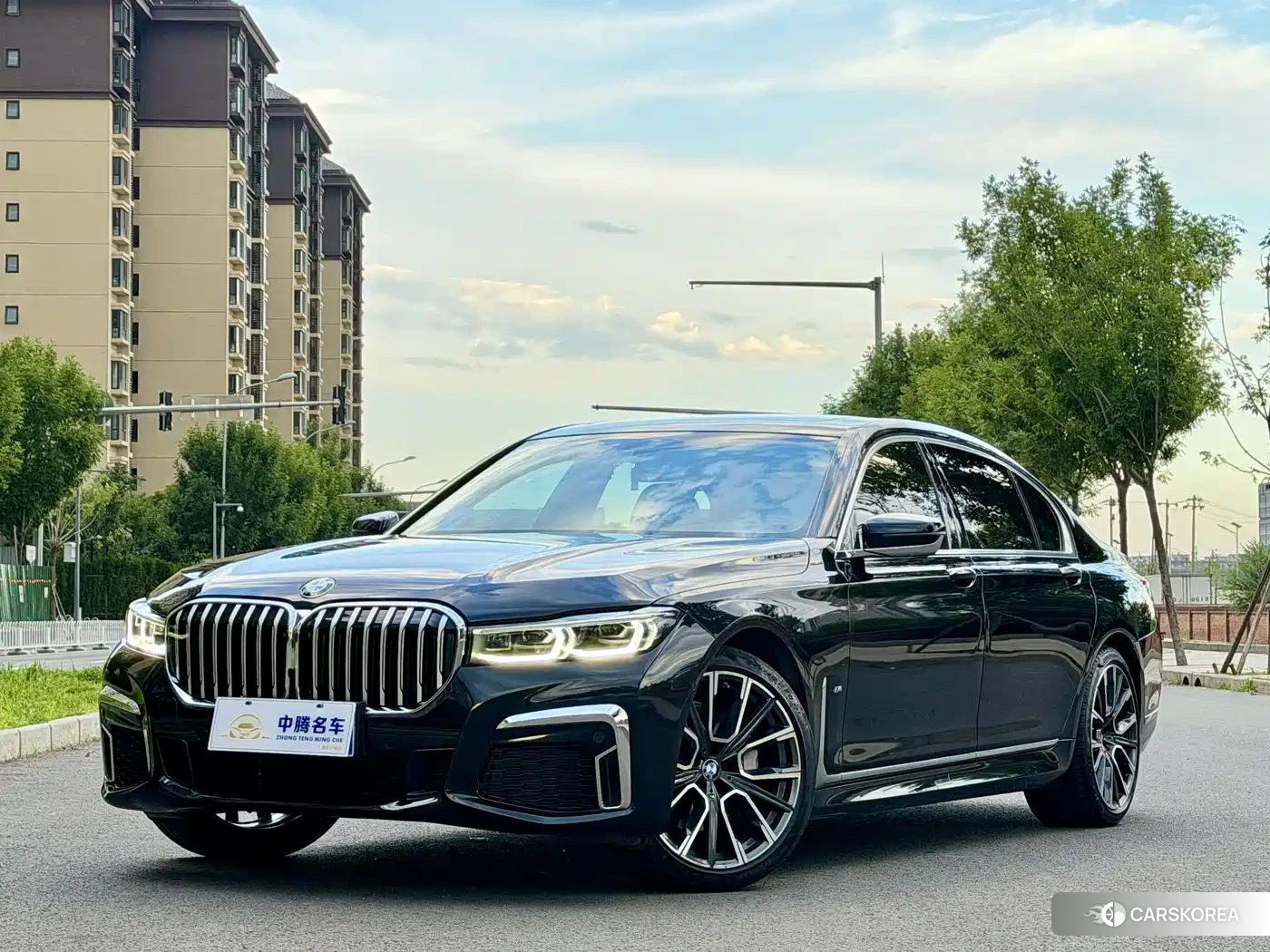 BMW 7 series 2022 Черный из Китая, фото 3
