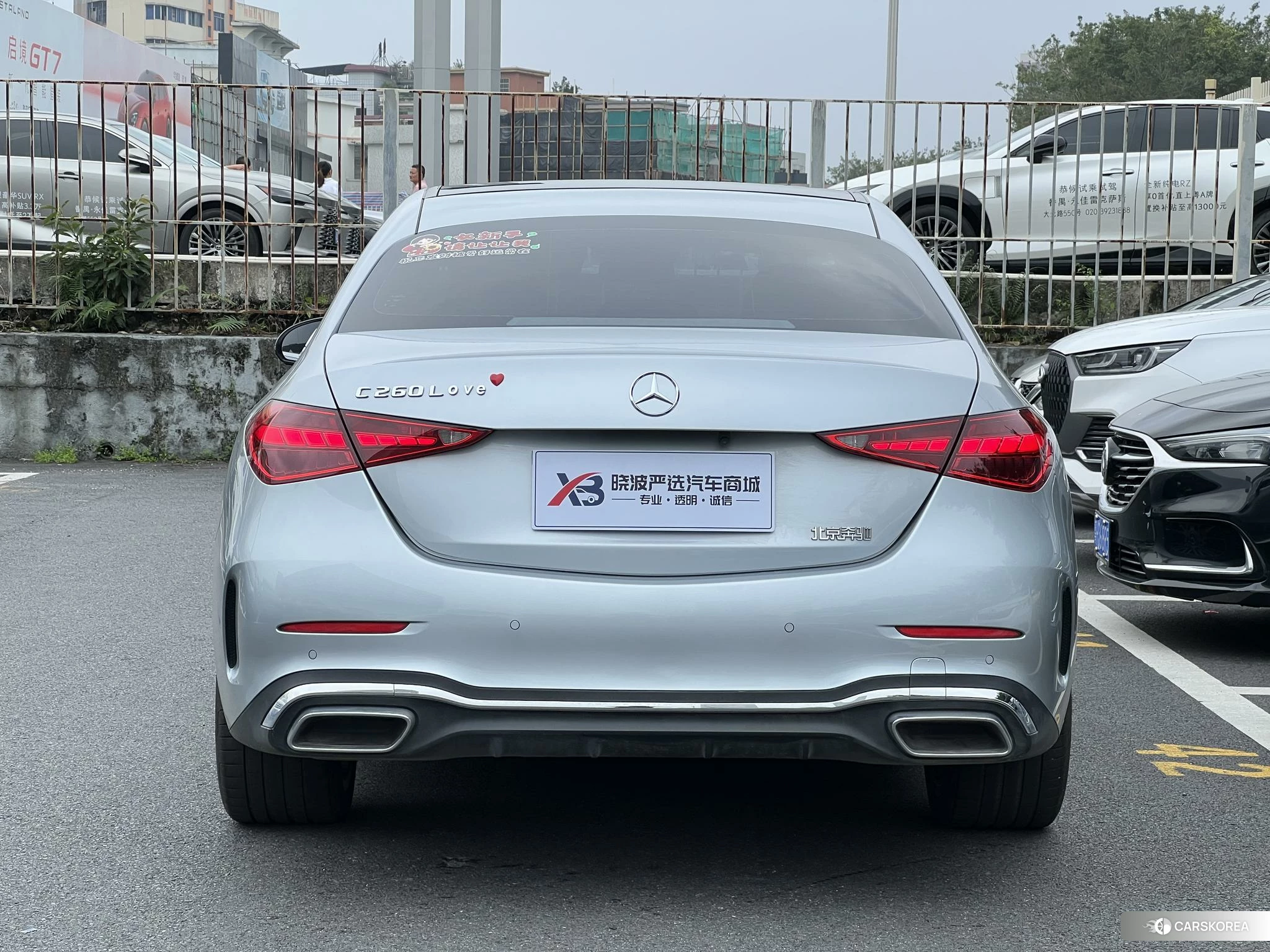 Mercedes-Benz C-class 2022 Серебристо-серый из Китая, фото 3