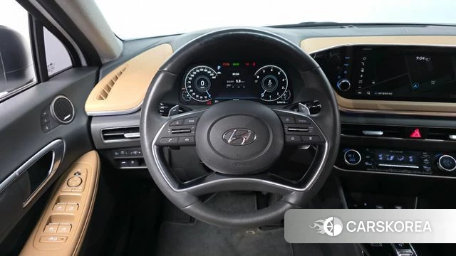 Hyundai Sonata (DN8) 2019 Белый из Кореи, фото 3