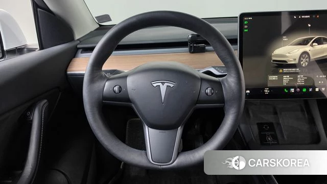 Tesla Model Y 2022 Белый из Кореи, фото 3