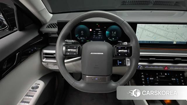 Hyundai Grandeur Hybrid (GN7) 2023 Черный из Кореи, фото 3