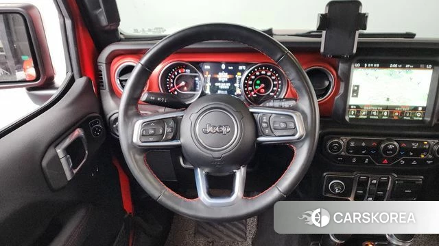 Jeep Wrangler (JL) 2021 Красный из Кореи, фото 4