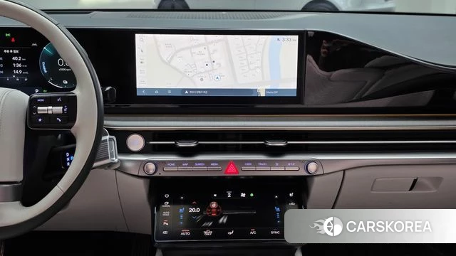 Hyundai Grandeur Hybrid (GN7) 2024 Белый из Кореи, фото 3
