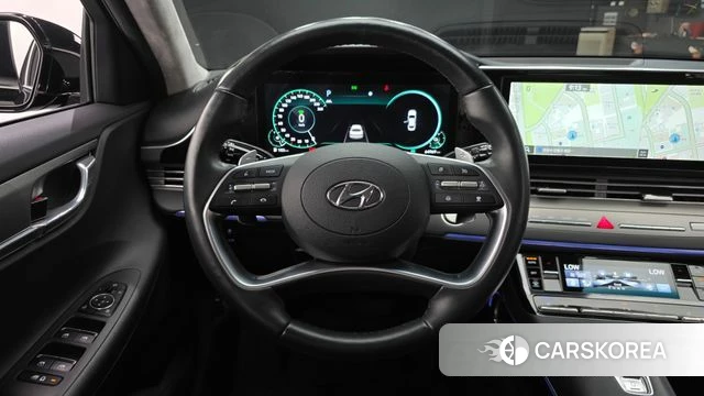Hyundai The New Grandeur IG Hybrid 2022 Черный из Кореи, фото 3