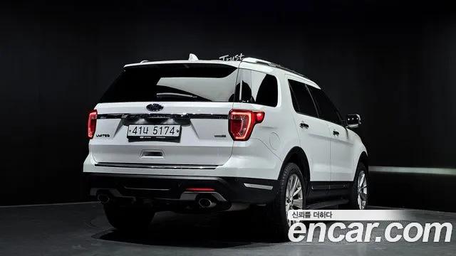 Ford Explorer 2019 Белый из Кореи, фото 3