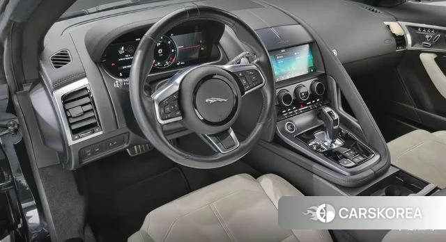 Jaguar F-TYPE 2023 Черный из Кореи, фото 3