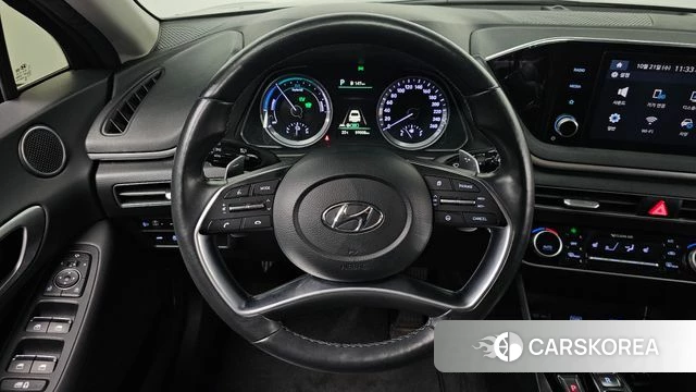 Hyundai Sonata Hybrid (DN8) 2022 Черный из Кореи, фото 3