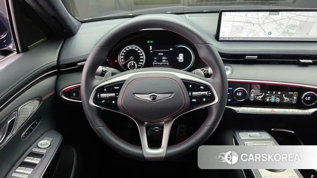 Genesis GV70 2021 Синий из Кореи, фото 3