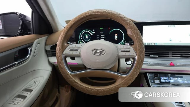 Hyundai The New Grandeur IG Hybrid 2021 Серый из Кореи, фото 3