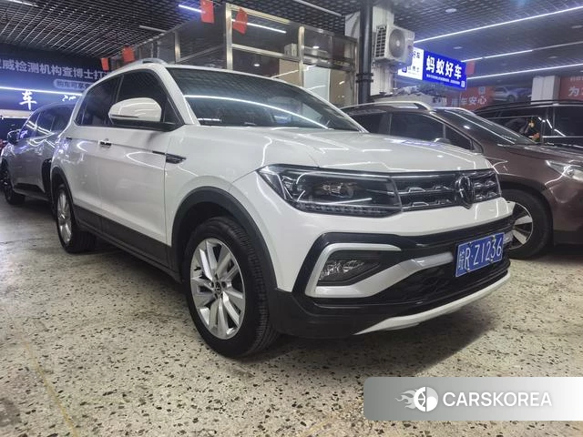 Volkswagen T-Cross 2021 Белый из Китая, фото 3