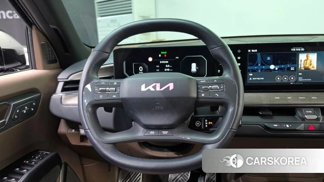 Kia EV9 2023 Черный из Кореи, фото 3
