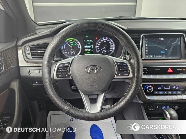 Hyundai Sonata New Rise Hybrid 2018 Белый из Кореи, фото 3