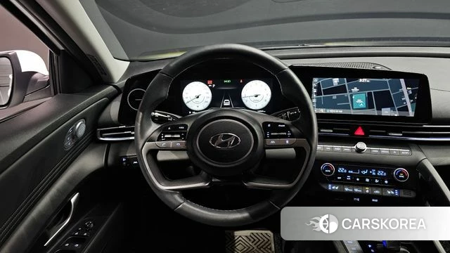Hyundai Avante (CN7) 2022 Белый из Кореи, фото 3