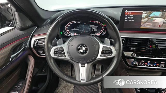 BMW 5 Series (G30) 2021 Синий из Кореи, фото 3