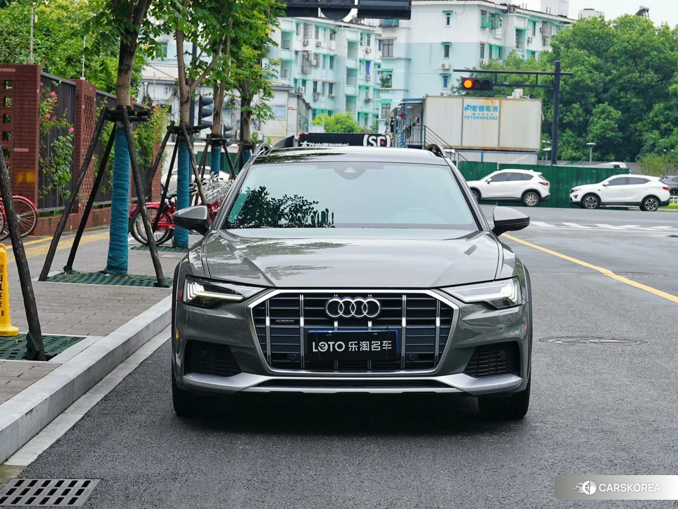 Audi A6 2020 Серебристо-серый из Китая, фото 3