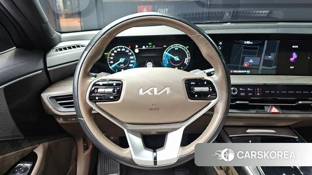 Kia K8 Hybrid 2022 Черный из Кореи, фото 3