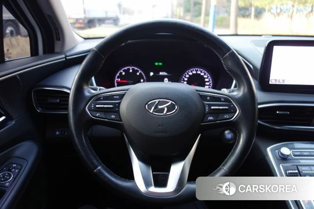 Hyundai The New Santa Fe 2021 Белый из Кореи, фото 3