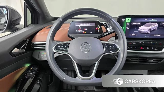 Volkswagen ID.4 2023 Черный из Кореи, фото 3