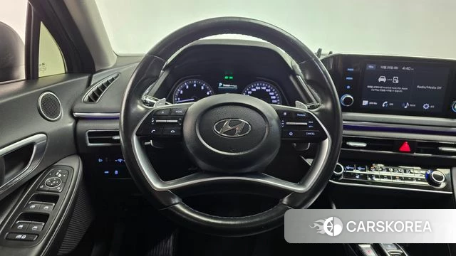 Hyundai Sonata (DN8) 2022 Серебристо-серый из Кореи, фото 3