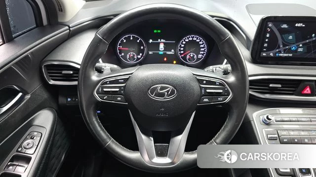 Hyundai The New Santa Fe 2021 Белый из Кореи, фото 3