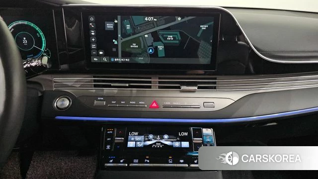 Hyundai The New Grandeur IG Hybrid 2020 Серый из Кореи, фото 3
