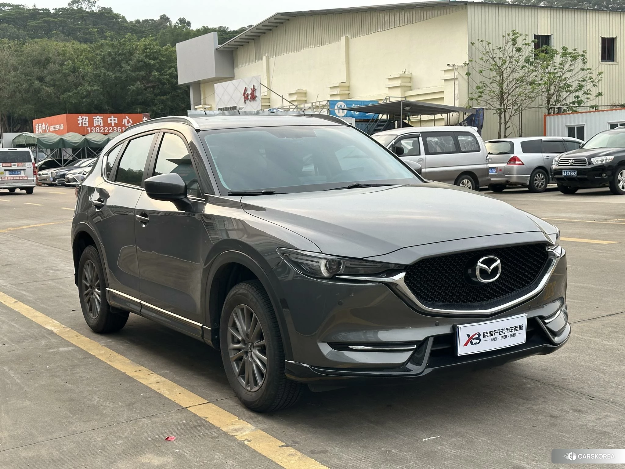 Mazda CX-5 2021 Темно-серый из Китая, фото 3