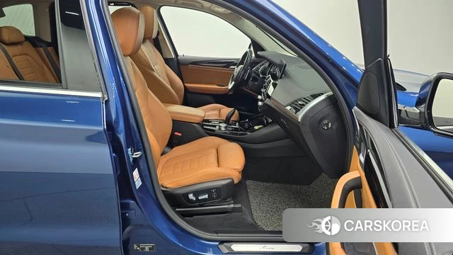 BMW X3 (G01) 2018 Синий из Кореи, фото 3