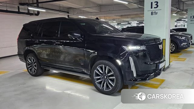Cadillac Escalade 5th Generation 2022 Черный из Кореи, фото 3