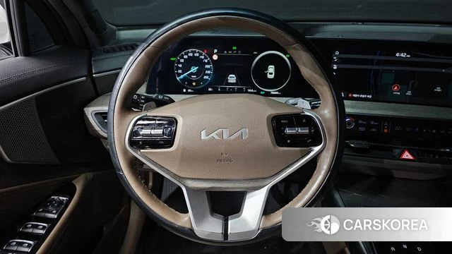 Kia K8 Hybrid 2023 Белый из Кореи, фото 3