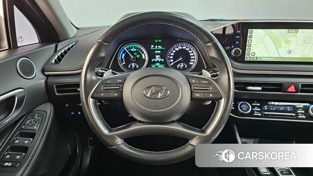 Hyundai Sonata Hybrid (DN8) 2023 Черный из Кореи, фото 3
