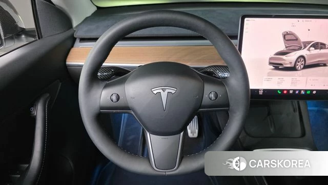 Tesla Model Y 2022 Белый из Кореи, фото 3