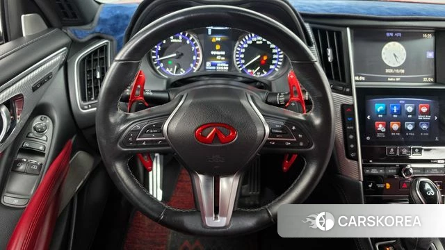 Infiniti Q60 (CV37) 2018 Красный из Кореи, фото 3
