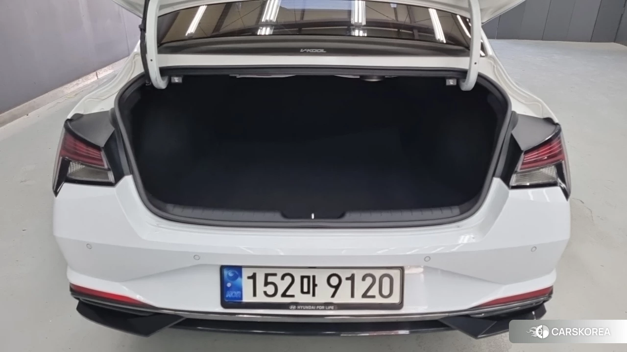 Hyundai Avante (CN7) 2022 Белый из Кореи, фото 3